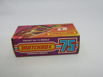 Matchbox Superfast No 27B Lamborghini Countach BROWN Int UNPAINTED Base