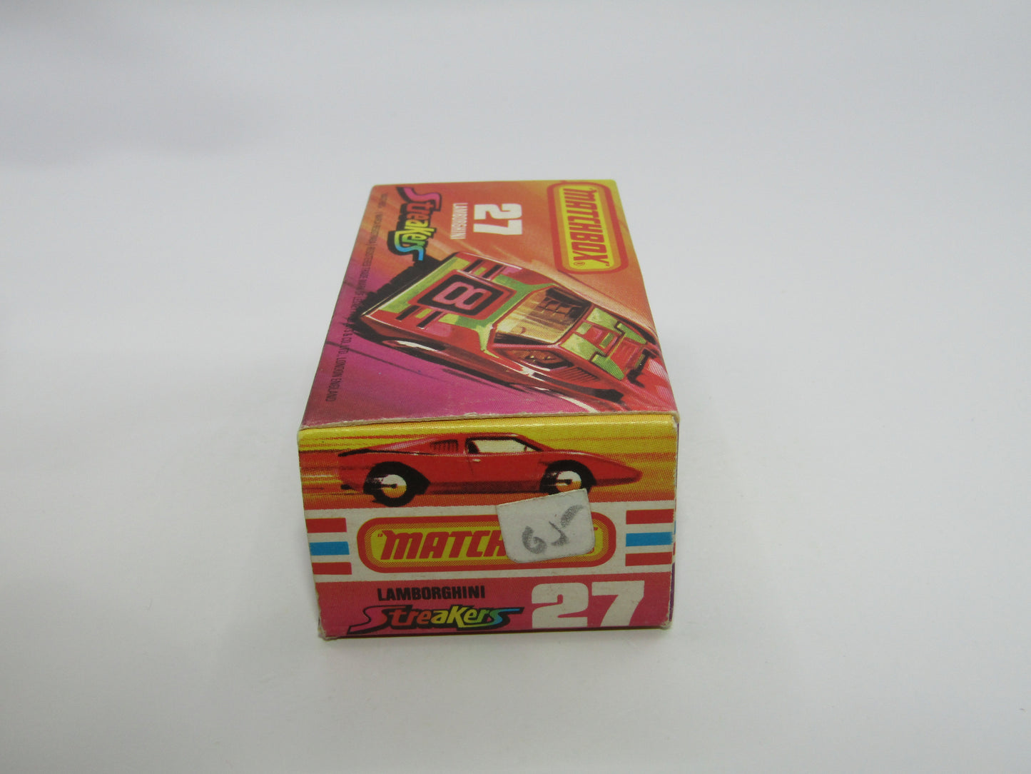 Matchbox Superfast No 27B Lamborghini Countach BROWN Int UNPAINTED Base