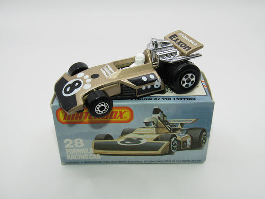 Matchbox Superfast No 28D Formula 5000 Racing Car 5 SPOKE rear wheels