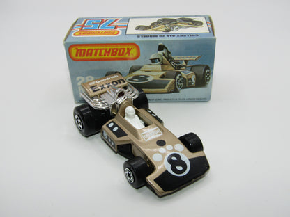 Matchbox Superfast No 28D Formula 5000 Racing Car 5 SPOKE rear wheels