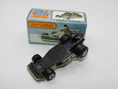 Matchbox Superfast No 28D Formula 5000 Racing Car 5 SPOKE rear wheels