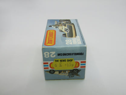 Matchbox Superfast No 28D Formula 5000 Racing Car 5 SPOKE rear wheels