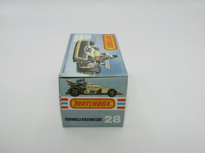 Matchbox Superfast No 28D Formula 5000 Racing Car 5 SPOKE rear wheels