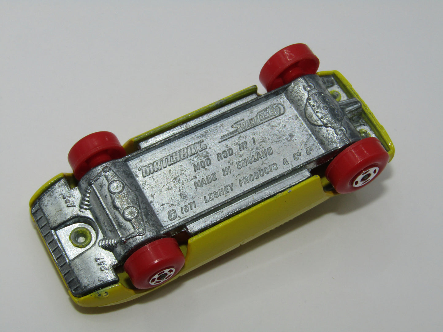 Matchbox Superfast 1B - Mod Rod, Red Wheels, Brown Wildcat