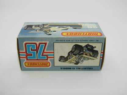 Matchbox Superfast No 28D Formula 5000 Racing Car Black Base