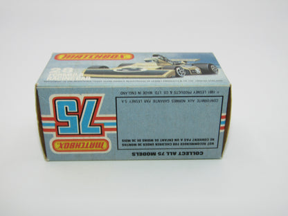 Matchbox Superfast No 28D Formula 5000 Racing Car Black Base