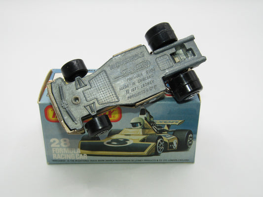 Matchbox Superfast No 28D Formula 5000 Racing Car UNPAINTED Base