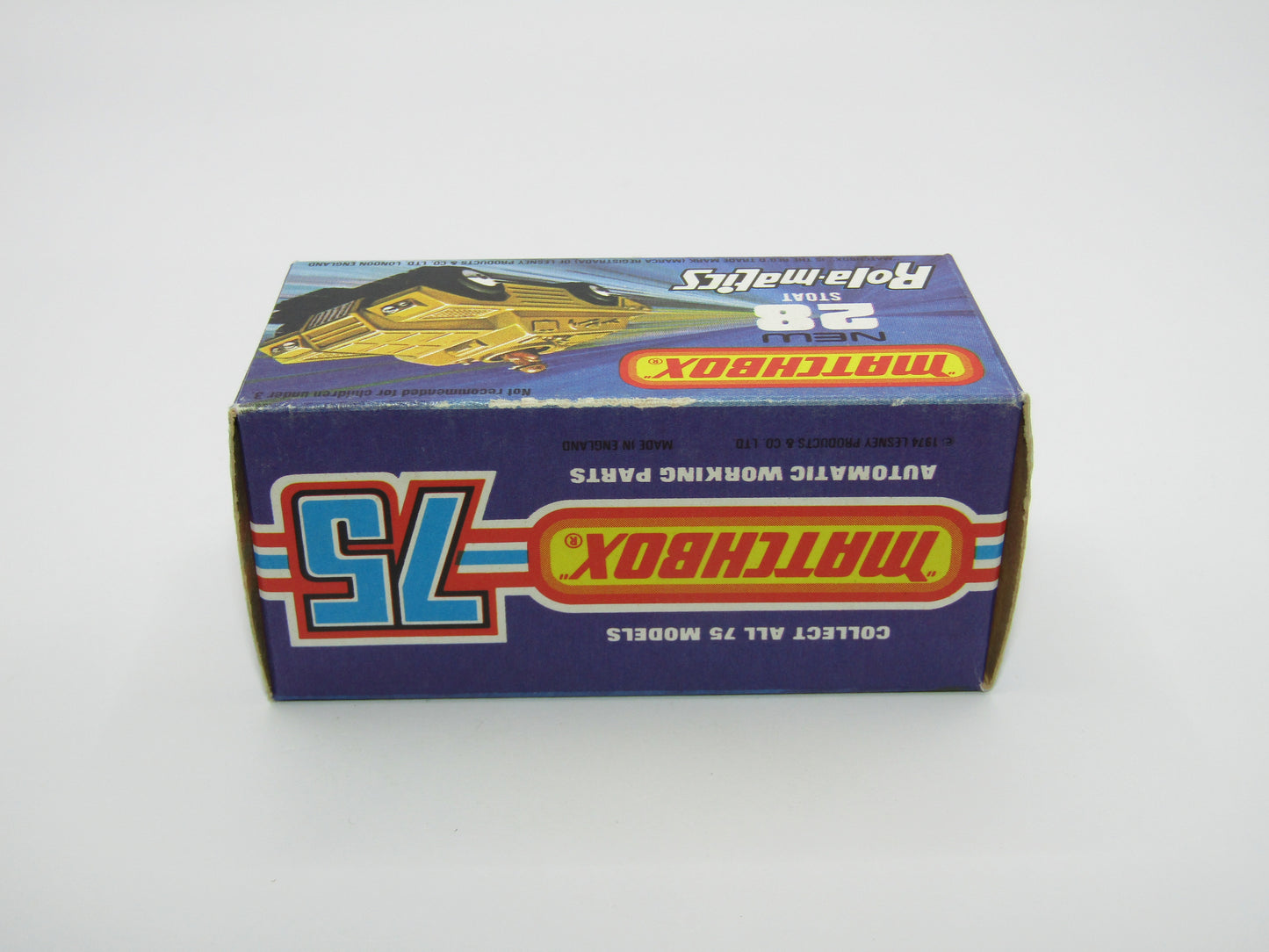 Matchbox Superfast No 28B Stoat, VERY DARK GREEN (Not Olive Drab)