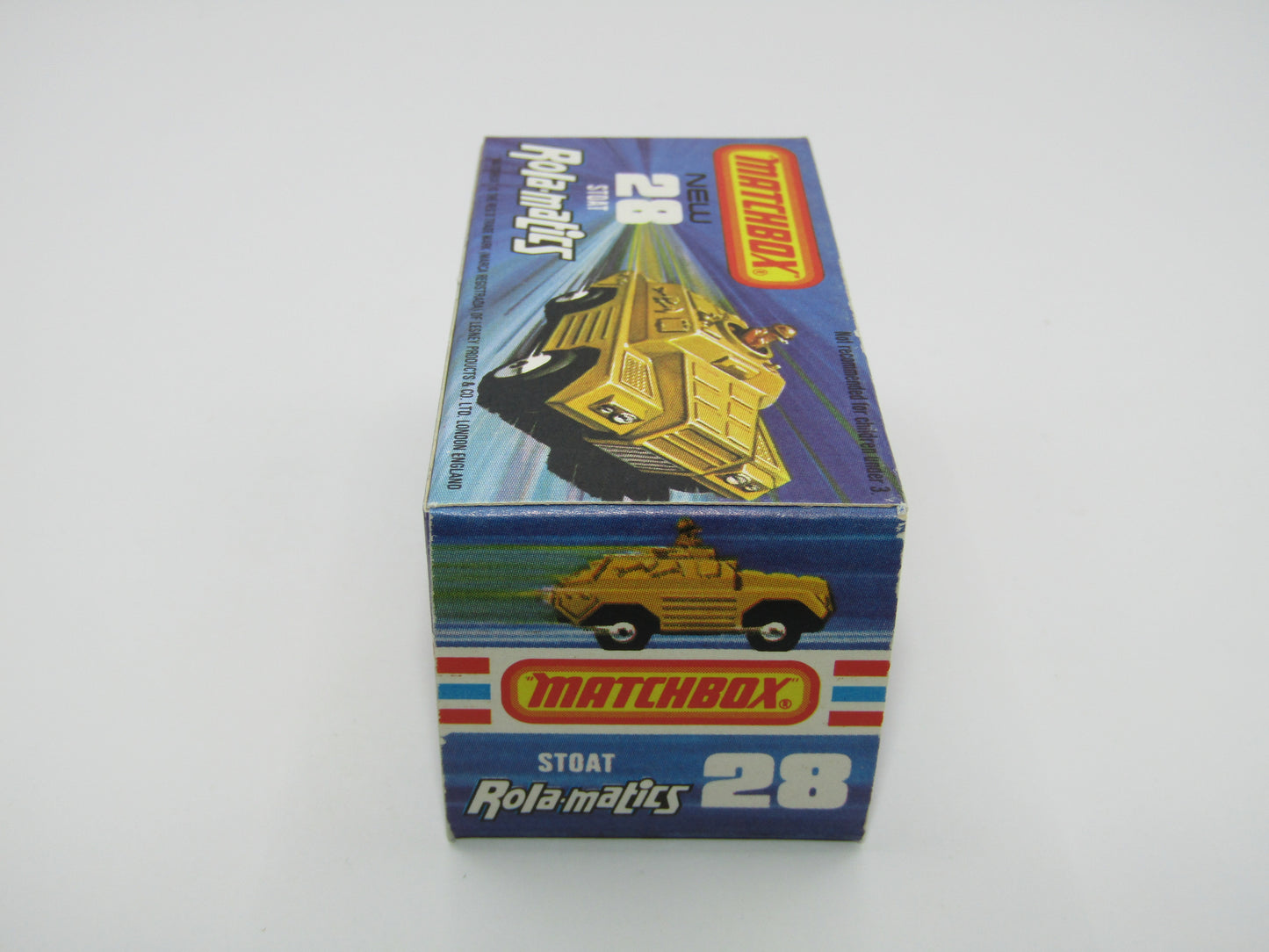 Matchbox Superfast No 28B Stoat, VERY DARK GREEN (Not Olive Drab)