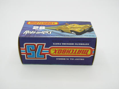 Matchbox Superfast No 28B Stoat, VERY DARK GREEN (Not Olive Drab)