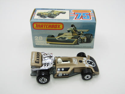 Matchbox Superfast No 28D Formula 5000 Racing Car UNPAINTED Base