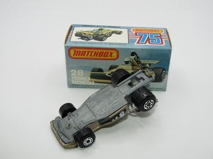 Matchbox Superfast No 28D Formula 5000 Racing Car UNPAINTED Base