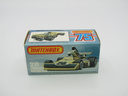 Matchbox Superfast No 28D Formula 5000 Racing Car UNPAINTED Base