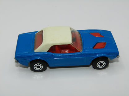 Matchbox Superfast 1C Dodge Challenger - Blue, Cream Roof