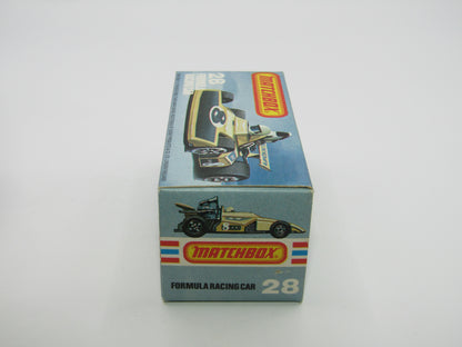 Matchbox Superfast No 28D Formula 5000 Racing Car UNPAINTED Base