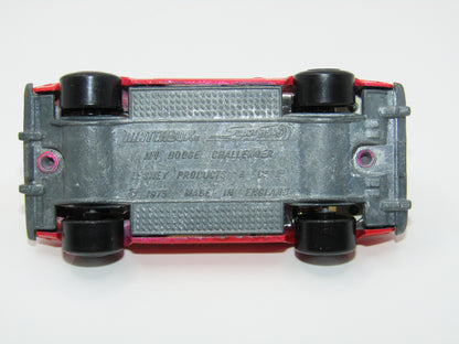 Matchbox Superfast 1C Dodge Challenger -  Light Red