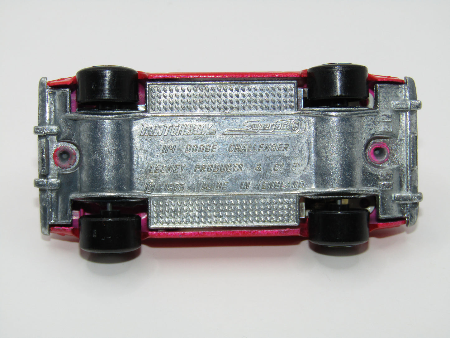 Matchbox Superfast 1C Dodge Challenger - Dark Red