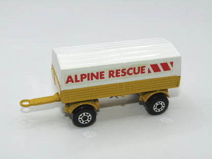 Matchbox Superfast 2A Trailer Alpine Rescue Lesney England Base