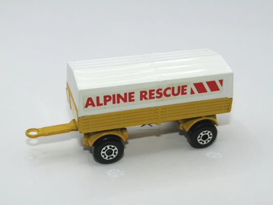 Matchbox Superfast 2A Trailer Alpine Rescue Lesney England Base