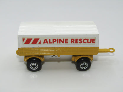 Matchbox Superfast 2A Trailer Alpine Rescue Lesney England Base