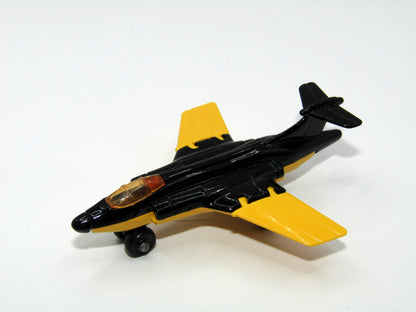 Matchbox Superfast 2D S2 Jet Light Amber Windows Yellow & Black
