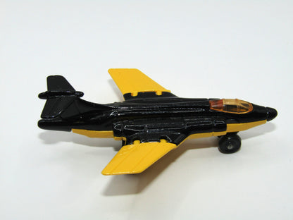 Matchbox Superfast 2D S2 Jet Light Amber Windows Yellow & Black