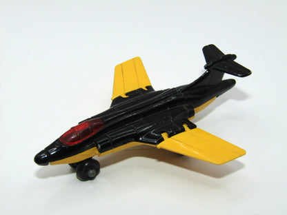 Matchbox Superfast 2D S2 Jet Red Windows Yellow & Black