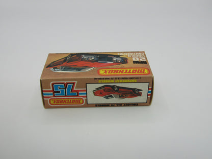 Matchbox Superfast No 28C Lincoln Continental, DARK RUBY RED, Beige Interior