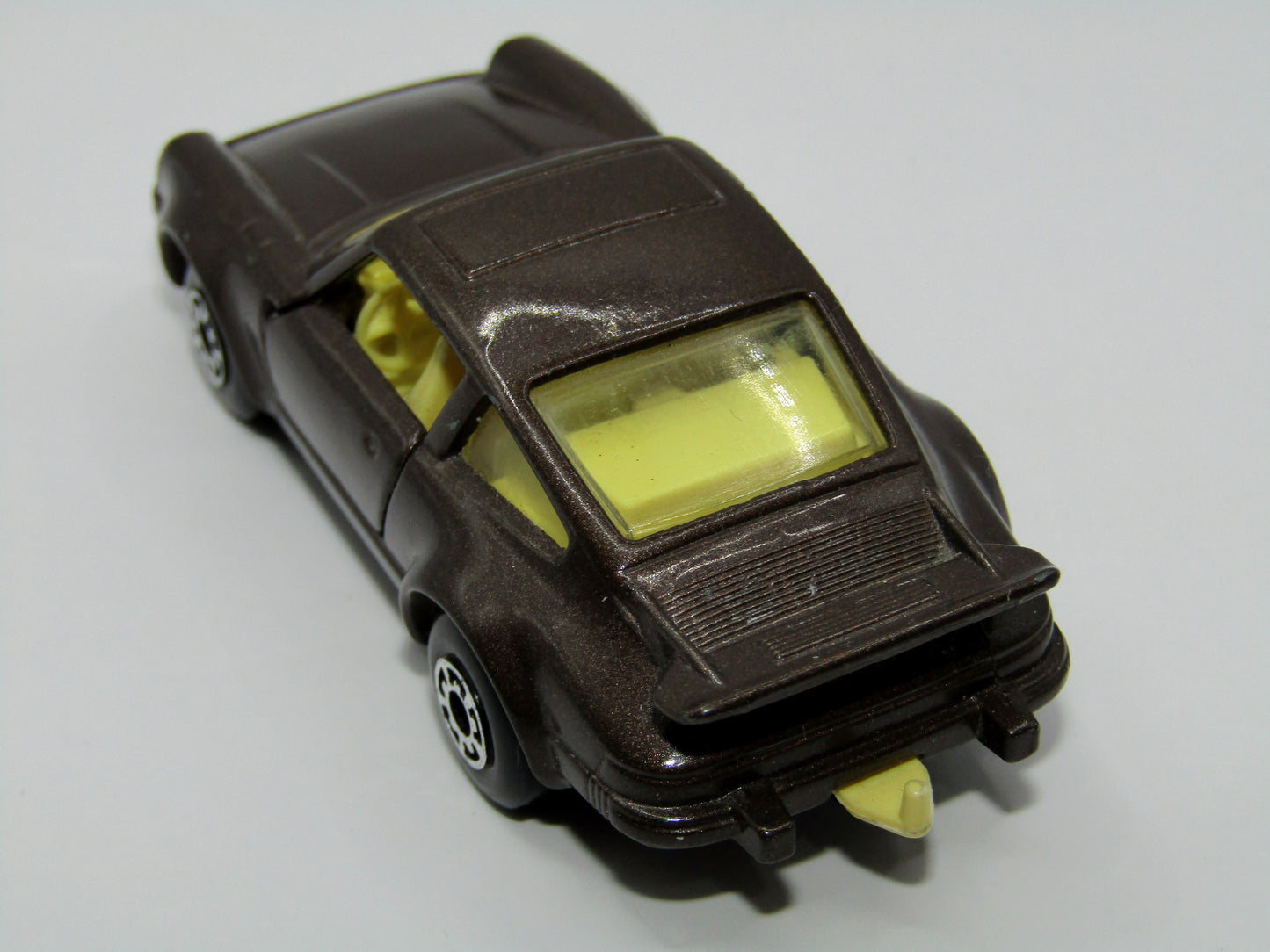 Matchbox Superfast 3C Porsche Turbo Brown, Yellow Interior