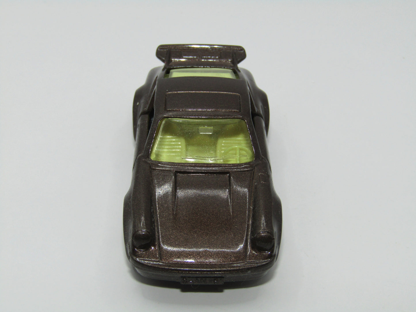 Matchbox Superfast 3C Porsche Turbo Gloss Brown Light Yellow Interior