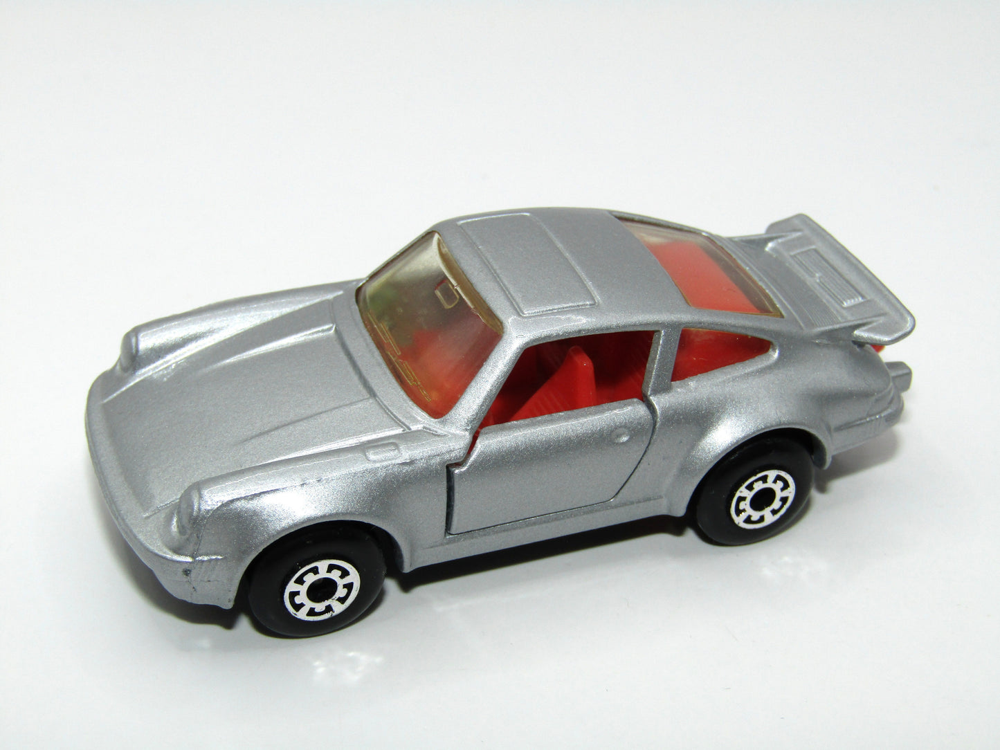 Matchbox Superfast 3C Porsche Turbo Silver Amber Tinted Windows