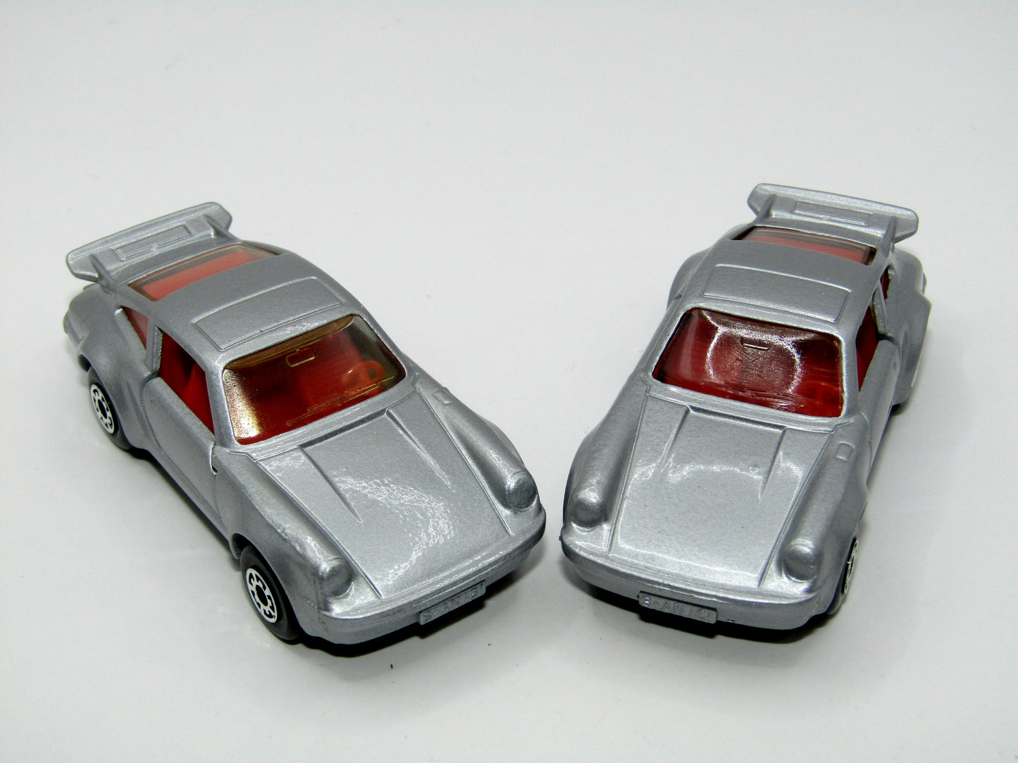Matchbox Superfast 3C Porsche Turbo Silver Amber Tinted Windows