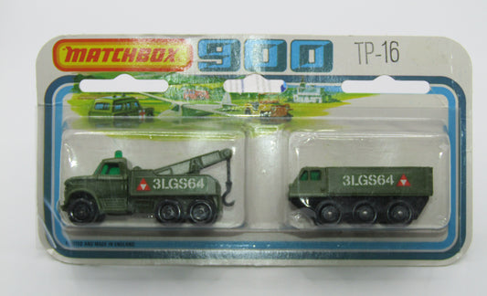 Matchbox Superfast Twin Pack TP-16 Wreck Truck & Alvis Stalwart