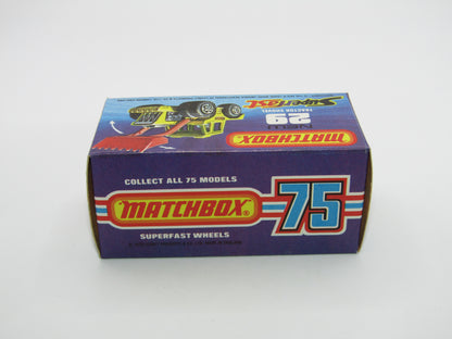 Matchbox Superfast No 29C Tractor Shovel BLACK Wheel Hubs