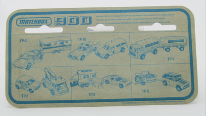 Matchbox Superfast Twin Pack TP-1 Mercedes Truck & Trailer - Red DARK YELLOW CANOPY