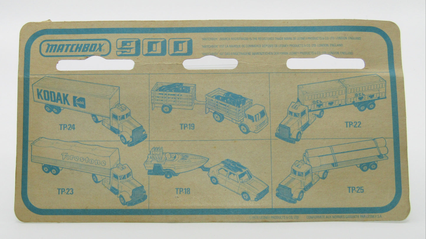 Matchbox Superfast Twin Pack TP-6 Metallic Dark Silvery Green Toe Joe & Dark Red Centre Cut Mini