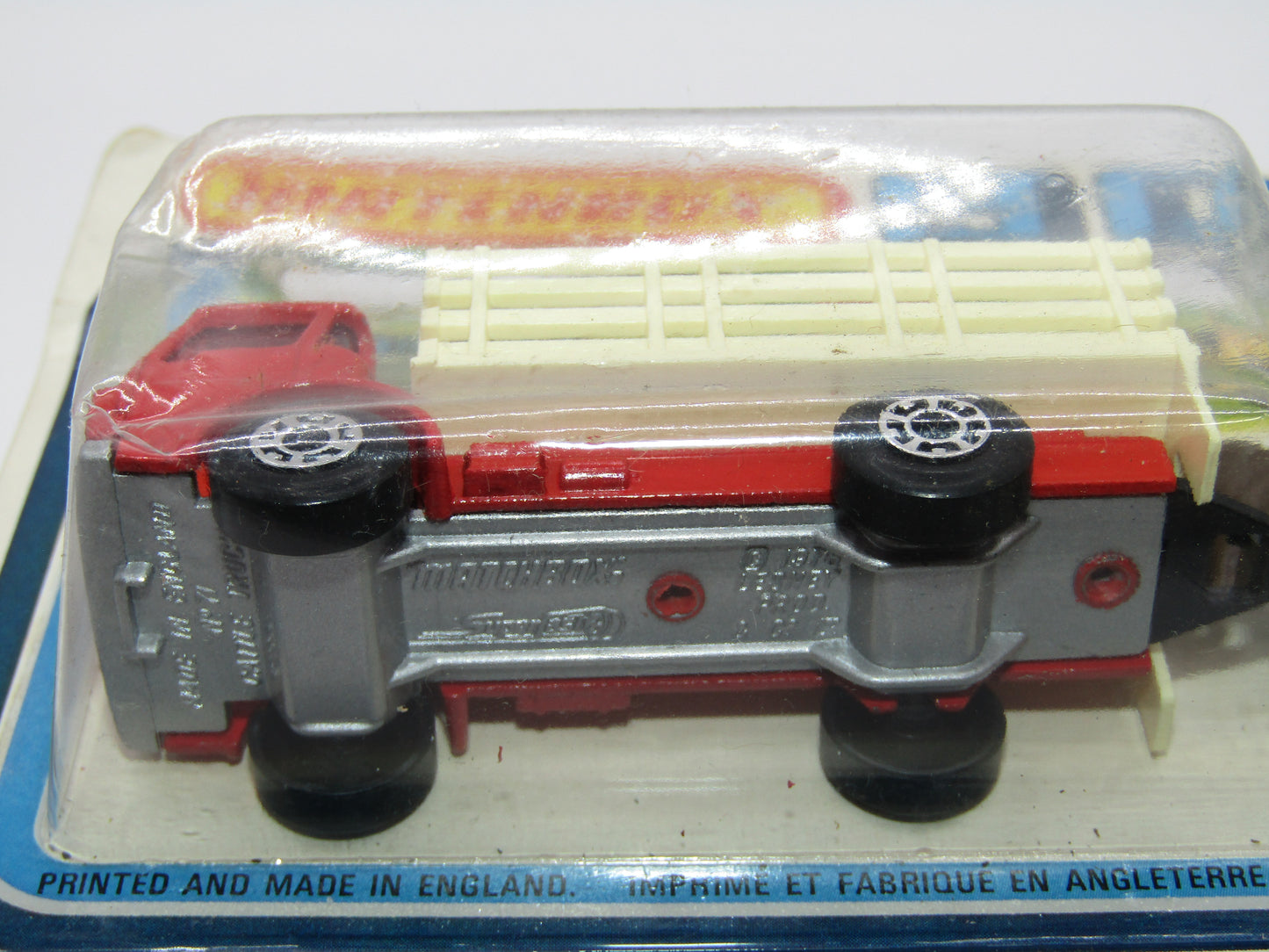 Matchbox Superfast Twin Pack TP-19 Cattle Truck & Trailer RED WINDOWS