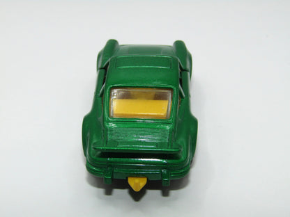 Matchbox Superfast 3C Porsche Turbo Green Blue-Grey Base