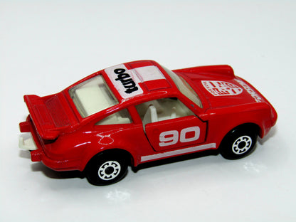 Matchbox Superfast 3C Porsche Turbo Red, White Interior, Blue-Black Base