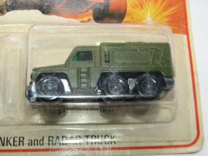 Matchbox Superfast Twin Pack TP-14 Military Freeway Gas Tanker & Badger
