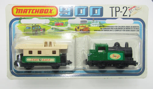 Matchbox Superfast Twin Pack TP-27 Passenger Coach & Steam Locomotive 5810-6102 NP