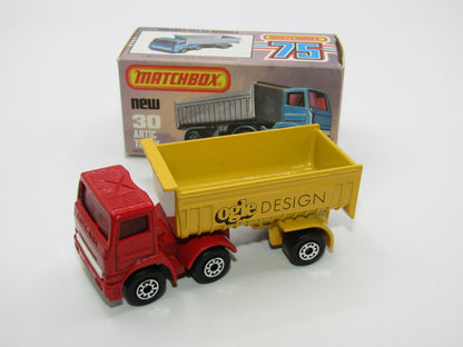 Matchbox Superfast No 30D Articulated Truck OGLE DESIGN Promotional