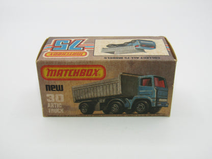 Matchbox Superfast No 30D Articulated Truck RED YELLOW GRILLE International