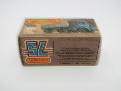 Matchbox Superfast No 30D Articulated Truck RED YELLOW GRILLE International