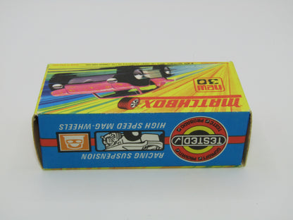 Matchbox Superfast No 30B Beach Buggy WHITE Interior ORANGE Splatter
