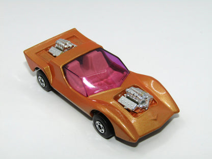 Matchbox Superfast 4B Gruesome Twosome Orange Gold Cream Interior