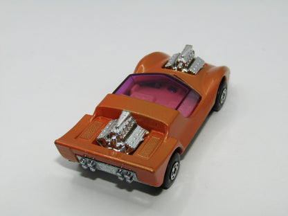Matchbox Superfast 4B Gruesome Twosome Orange Gold Cream Interior