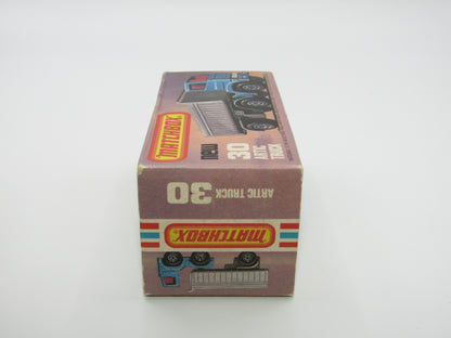 Matchbox Superfast No 30D Articulated Truck RED YELLOW GRILLE Silver Dump
