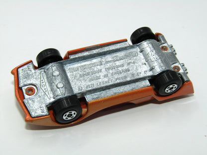 Matchbox Superfast 4B Gruesome Twosome Orange Gold Cream Interior