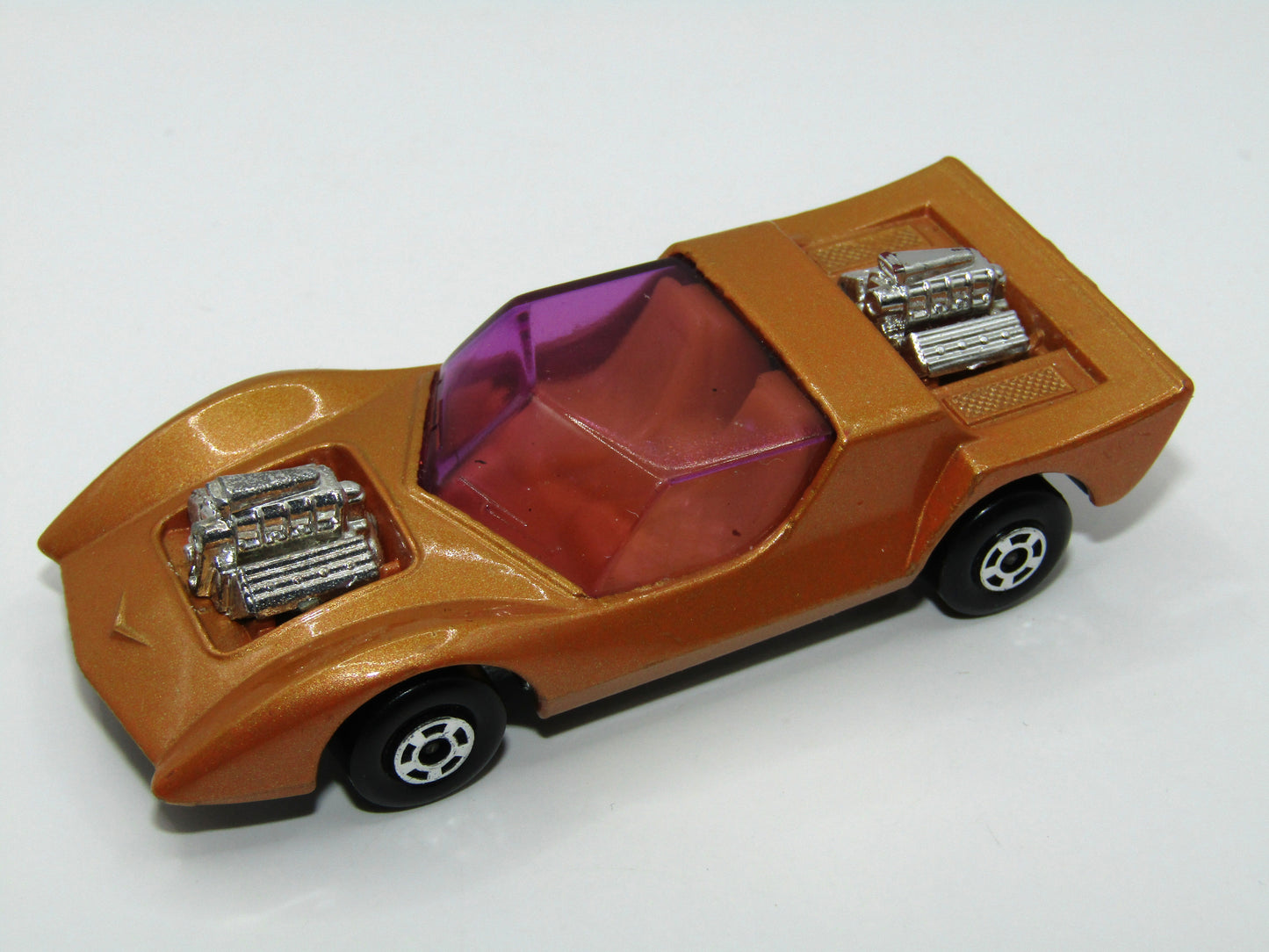 Matchbox Superfast 4B Gruesome Twosome YELLOW Interior